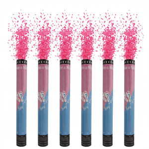 Novedad: Confeti Rosa de 40cm, Papel para Baby Shower, Fiesta, Halloween, Año Nuevo, Celebraciones Especiales, Venta al Por Mayor - Product Image 1