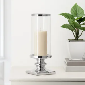 เชิงเทียนพับได้สแตนเลสสตีลตกแต่งบ้านสไตล์โมเดิร์น สำหรับตกแต่งบ้าน ผู้ค้าส่งรายใหญ่ Zahid Exports - Product Image 5