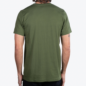 Camiseta de algodón de manga corta con cuello redondo y estampado SUPIMA - Product Image 4