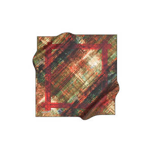 ผ้าพันคอไหมสี่เหลี่ยม Pierre Cardin ขนาด 90x90 ซม. สำหรับฤดูร้อน - Product Image 1