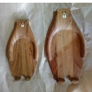 Bol en forme de cœur en bois d'acacia fait à la main pour la maison, l'hôtel, servir des collations, des fruits secs, festif pour Thanksgiving et cadeaux - Product Image 2