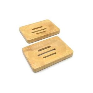 Porte-savon et plateau en bois naturel écologique, compatible lave-vaisselle, durable, fabriqué en Inde - Product Image 1