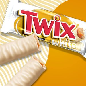 Barres de chocolat au caramel et aux biscuits TWIX, format individuel, chocolat blanc, 1,62 once, boîte de 20 barres - Product Image 5