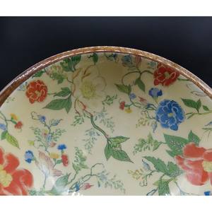 2025 New Design <b>Wooden</b> Serving <b>Bowl</b> With Floral Hand Painted Modern Designer <b>Fruits</b> <b>Bowl</b> With Single Spoon - Product Image 3