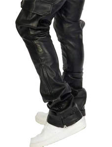 กางเกงหนังวัวแท้ 100% ผ้าแคนวาส สไตล์สตรีท สำหรับผู้ชาย ราคาขายส่ง ยืดหยุ่น กันน้ำ สำหรับผู้ใหญ่ - Product Image 2