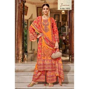 Moda Kurtis largo para mujer barato al por mayor impreso Kurtis indio rayón algodón señoras desgaste colección al mejor precio - Product Image 1