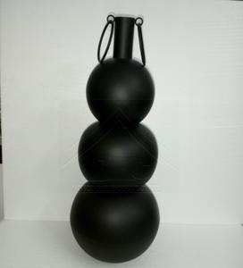 Le vase décoratif en métal apporte une touche luxueuse aux mariages, aux réceptions et à la décoration intérieure raffinée - Product Image 1