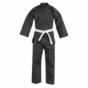 Kimono de BJJ Azul con Logotipo en la Manga Izquierda, Algodón Resistente, Unisex para Adultos, Ropa de Artes Marciales, Corte Regular, Impresión Térmica, Ligero - Product Image 4