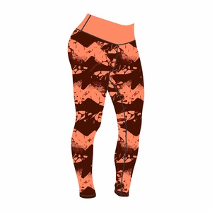 New Arrival Women's Elastic Waist Skinny Leggings Gym Workout Fitness Wear Breathable UV Protection Compression <b>Stretch</b> Durable - Product Image 2