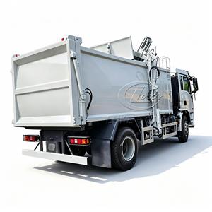 Hot Sale SHACMAN Delong 14m³ Side Loader Garbage Truck with <b>Bin</b> Lifter - Product Image 6