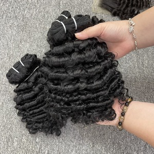 Cheveux bruts non transformés vietnamiens Remy Clip-in Machine Double trame vendeur cuticule aligné paquets de cheveux humains naturels 100gr cheveux - Product Image 6
