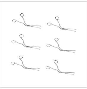 Juego de Instrumentos Quirúrgicos de Desvascularización de Acero Inoxidable: Pinzas Retractoras Manuales Estilo Magill, Collins y Babcock - Product Image 4