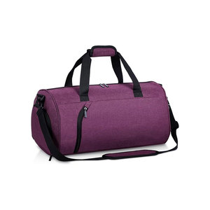 Logo personnalisé Sac de voyage de sport de grande capacité à la mode, sac à main de fitness, sac d'exercice de yoga avec compartiment à chaussures - Product Image 3