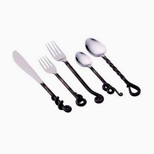 Fournitures en gros de l'Inde Couverts modernes Acheter à un prix abordable Logo personnalisé Ensemble de couverts pour restaurant dîner fête utilisation - Product Image 6