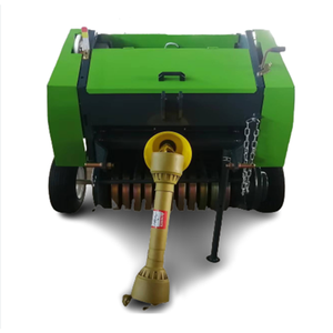 Mini machine à balles ronde de foin et de paille Presse à balles d'herbe d'alimentation animale bon marché avec composant de noyau de moteur - Product Image 2