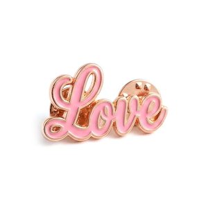 Letra 'Hope' Personalizada en Latón Plateado con Esmalte Suave Tradicional y Serigrafía - Product Image 5