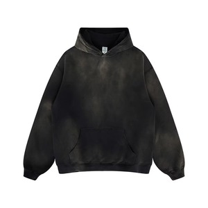Sudadera con Capucha de Primera Calidad, 100% Algodón, Lavada con Ácido, Precio de Mayoreo, Fabricación Directa de Fábrica - Product Image 2