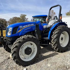 Tractores Usados New Holland WorkMaster 60 Diésel 4WD con Motor de 70HP, Variantes de 10HP y 100HP para Granja y Jardín en Venta - Product Image 1