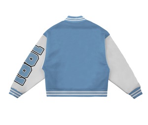 Veste universitaire personnalisée hiver haute qualité en cuir manches collège baseball Letterman laine veste universitaire pour hommes - Product Image 6