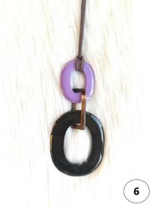 Collier pendentif en corne de buffle, bijoux tribaux naturels et durables pour femmes, haute qualité - Product Image 2