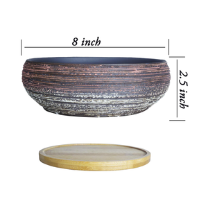 Venta al por mayor de macetas y jardineras de bambú hiladas redondas ecológicas para jardín, decoración del hogar para plantas de almacenamiento de Vietnam - Product Image 4