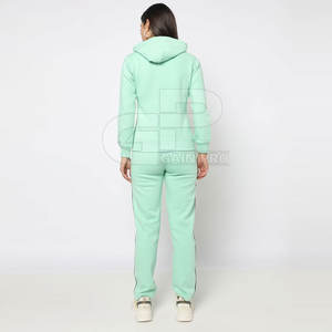 Chándal informal para mujer, sudadera y pantalones, ropa deportiva de dos piezas, conjunto de entrenamiento, chándal de moda para mujer, traje para correr - Product Image 3