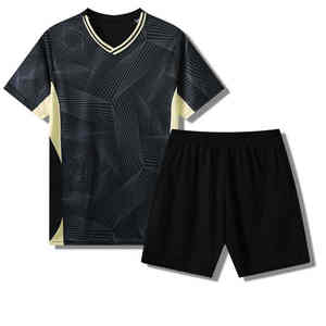 Conjuntos de camisetas de fútbol Personalizados Baratos y de alta calidad, conjuntos de camisetas de fútbol para hombres, uniformes de fútbol para entrenamiento de equipos - Product Image 3