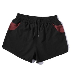 Short en coton pour hommes avec logo personnalisé Short de gym respirant en coton pour hommes - Product Image 4