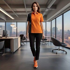 2025 à la mode Polo femmes séchage rapide Polo t-shirt dames personnalisé col rabattu Polo Golf chemise - Product Image 5