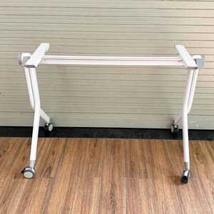 CADY HCMS004 Minimalist Design <b>Folding</b> <b>Table</b> <b>Legs</b> with Wheels - Product Image 5