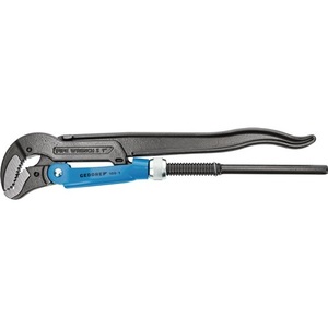 Clé à tuyau d'angle GEDORE Eck-Schwede-snap, longueur totale 630 mm, plage de serrage 110 mm pour 3 ? Tuyaux - Product Image 1