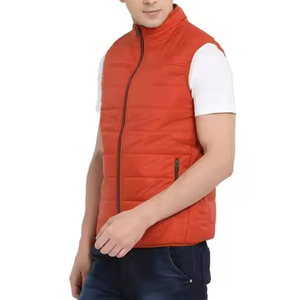 Chaleco acolchado de poliéster transpirable para hombre al mejor precio, teñido liso y hecho en Pakistán para la venta en línea de invierno - Product Image 2