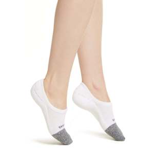 Calzini Invisibili Bianchi Imbottiti per Ragazze, Traspiranti in Spandex e Nylon, Lavorati a Maglia, per Uso Quotidiano, con Stampa, Taglia Unica, Estivi - Product Image 4