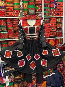 Fabricante de ropa personalizada, ropa afgana para mujer, ropa tradicional étnica afgana, producto a la venta 604 - Product Image 3