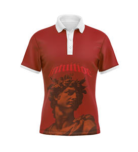 Camiseta Polo de Moda para Hombre, Estampado Gráfico Personalizado, Camiseta Polo de Manga Corta al por Mayor, Tejido Transpirable, Fabricante para Ropa Urbana - Product Image 3