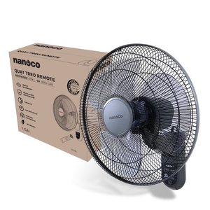 Nanoco NWF1615RC Electric 40cm Plastic Blade Ball-Bearing Motor Remote Control <b>Wall</b> <b>Mounted</b> <b>Fan</b> for Household Use Ready for - Product Image 4