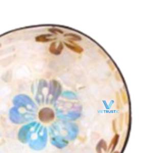 Capiz ชามกะลามะพร้าวงานทำมือพร้อมผิวชิมเมอร์หรูหราเป็นมิตรกับสิ่งแวดล้อม - Product Image 4