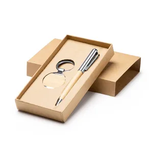 Set Personalizzato di Penna e Portachiavi Branca per Regali - Product Image 1