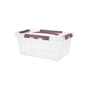 Contenitore da 4,2 litri, coperchio con maniglia, 29x19x12,4, collezione Hubert Grey - Product Image 1