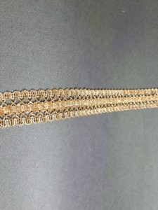Lentejuelas Doradas y Plateadas de Alta Calidad, Adorno de Encaje Tejido a Crochet para Ropa, Zapatos y Bolsos, Decoración Ecológica para Novias - Product Image 3