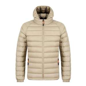Chaqueta Acolchada de Invierno para Hombre, Cálida, con Revestimiento, Ecológica, Resistente al Viento, con Capucha, Cuello Alto, Estilo Casual, Servicio OEM - Product Image 4