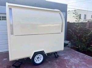 2025 New Fashion Round Top Roof Trailer Fast Food Truck Coffee and Ice Cream for Snack Food Factories for sale to USA - Product Image 2