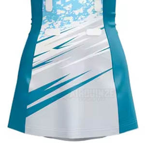 Uniforme de netball para mujer Diseño sin mangas Tela transpirable Uniforme de netball de diseño cómodo - Product Image 4