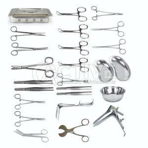 Needle Holder Included Plastic Surgery Set For Reconstructive <b>Surgical</b> Treatments Medical Grade Plastic Surgery Set - Product Image 1