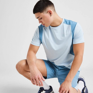 Vente en gros 100% coton biologique t-shirts pour hommes Gym Fitness vêtements en vrac t-shirts vierges de haute qualité logo personnalisé t-shirt actif - Product Image 5