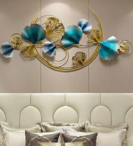 Dernier arrivage Vente en gros fabricant en Inde Décoration murale élégante en métal en fer pour la maison, le bureau, la chambre à coucher et le salon - Product Image 2