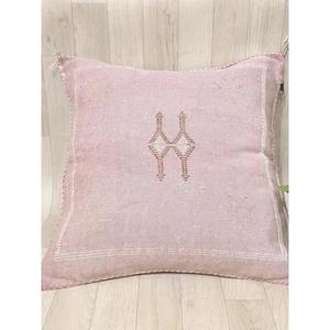 Funda de Almohada Marroquí Hecha a Mano, Funda de Cojín Tradicional Bereber, Cojín Decorativo Boho para Sofá, Almohada Decorativa de Algodón para el Hogar - Product Image 1