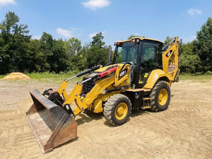 รถตักล้อยางมือสองรุ่น Cat 420F พร้อมหัวตักด้านหน้าและด้านหลัง สีเหลือง ขับเคลื่อน 4 ล้อ ผลิตในสหรัฐอเมริกา พร้อมจัดส่ง - Product Image 3