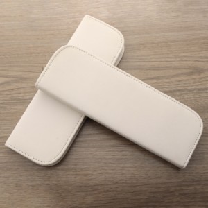 Bolsa de tijera de cuero plateado portátil, plegable, impermeable, ecológica, estuche de almacenamiento moderno para peluquero y herramientas de aseo para mascotas - Product Image 6