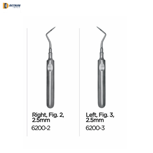 Heiderbrink Root Tip Elevators Stainless Steel Root Lift Elevators Tooth Extraction Dental Surgery <b>Suture</b> <b>Kit</b> Medic Instrument - Product Image 1